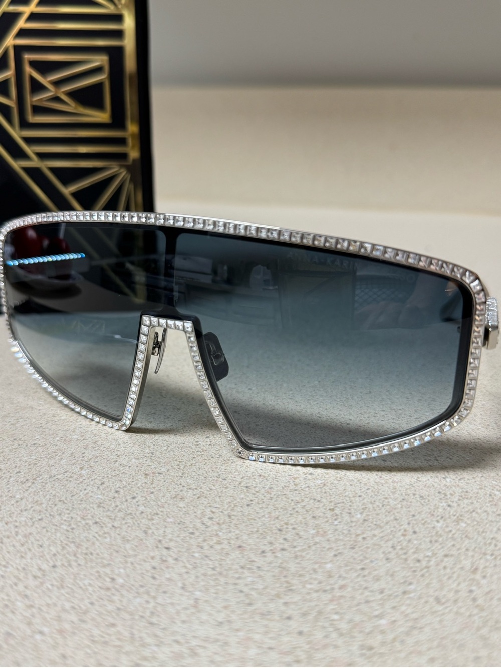 Anna Karin Karlsson Sunglasses blue lense Shady Luv 2.0 limited Edition 23/50